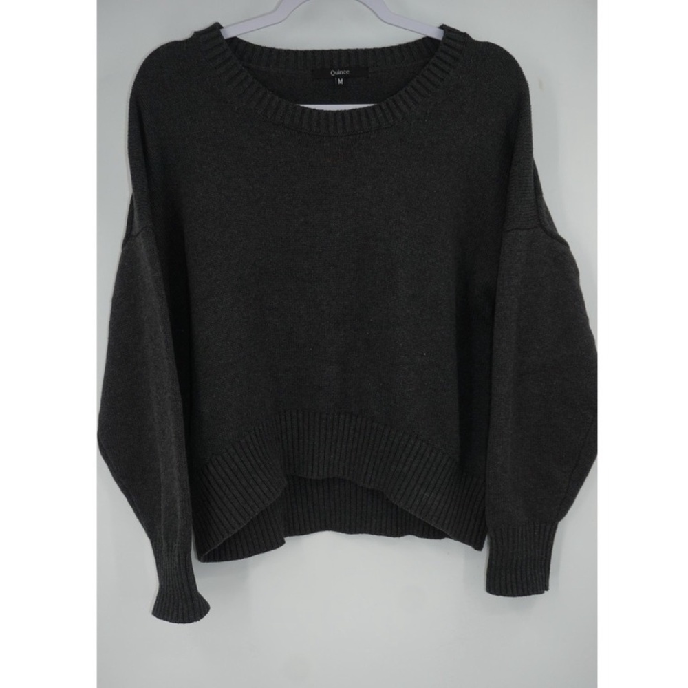 Quince boyfriend crew sweater